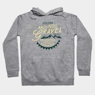 Mounds Gravel Cycling Adventure - Green Hoodie